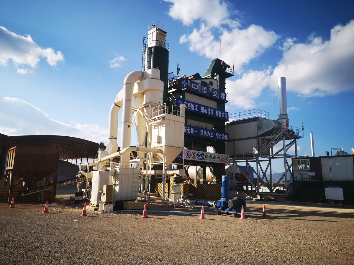 Industrial coal powder plant with a Cronus coal grinding mill and bag filter dust collection system