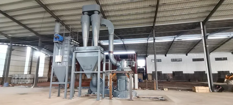 Aluminium ash grinding project indoor line with crusher and coal grinding mill