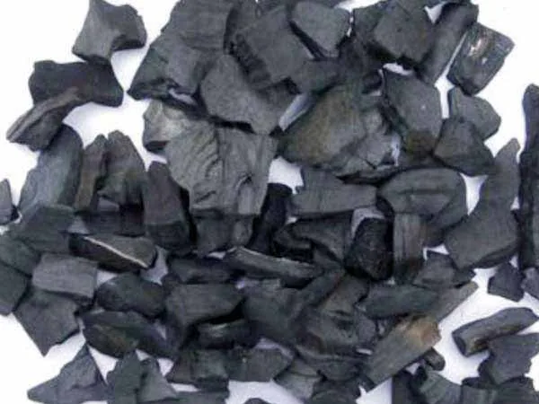 Lignite / brown coal lumps — high-moisture coal processed by the CRGM coal grinding mill